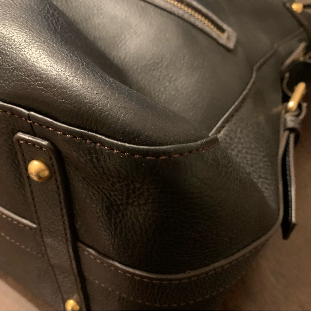 Dooney & Bourke Black Leather Crossbody Bag - Picture 11 of 13